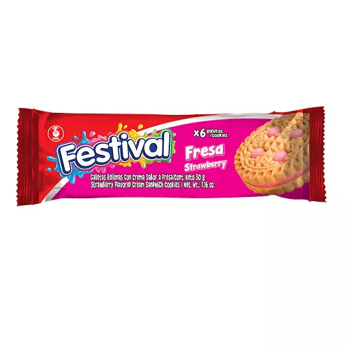 GALLETAS FESTIVAL FRESA