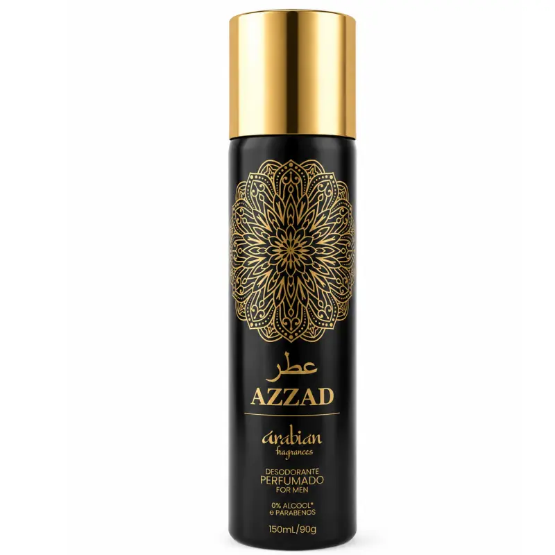 Desodorante masc. Azzad 150ml/90g