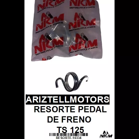 RESORTE PEDAL DE FRENO TS 125
