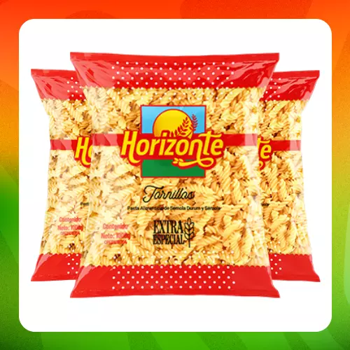 Bulto Horizonte Pasta Tornillos 1kg