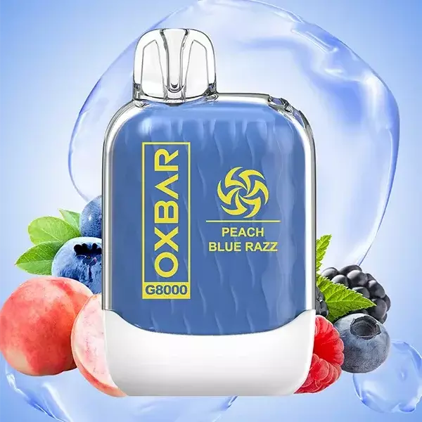Oxbar g8000 Peach Blue Razz