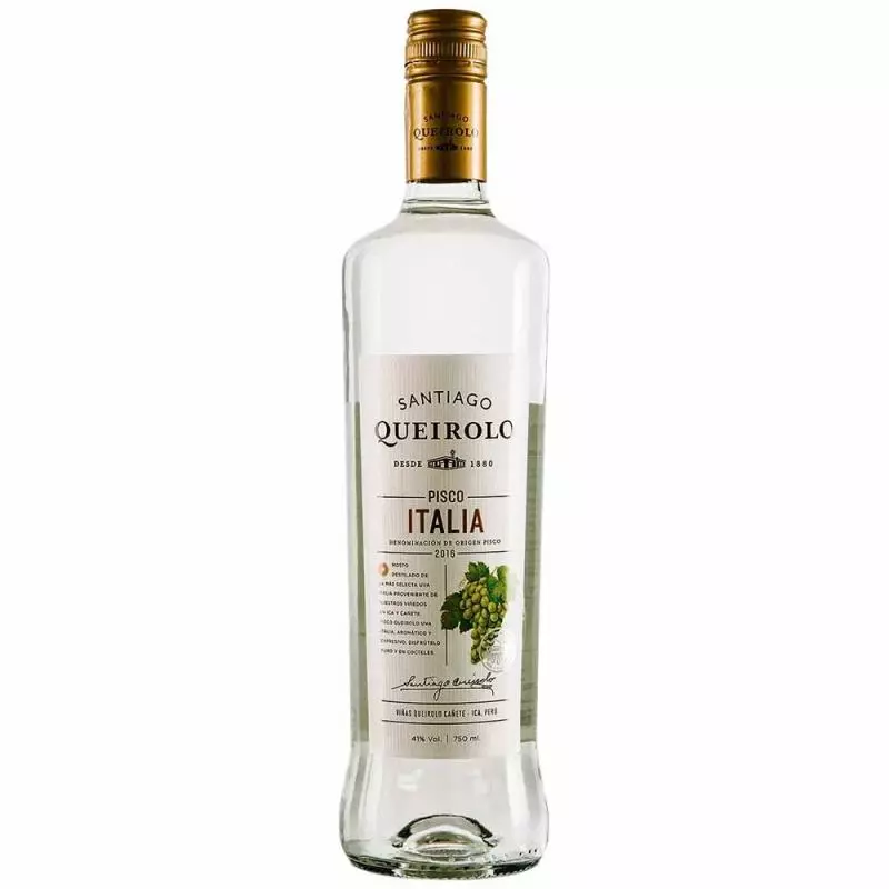 Pisco Santiago Queirolo Italia 750ml