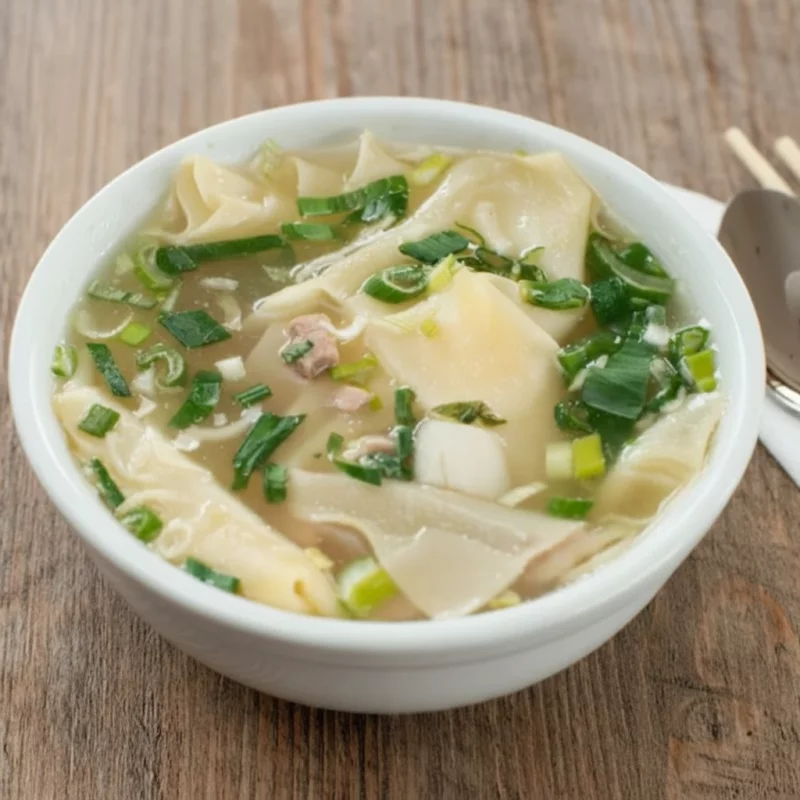 SOPA WANTAN DE POLLO