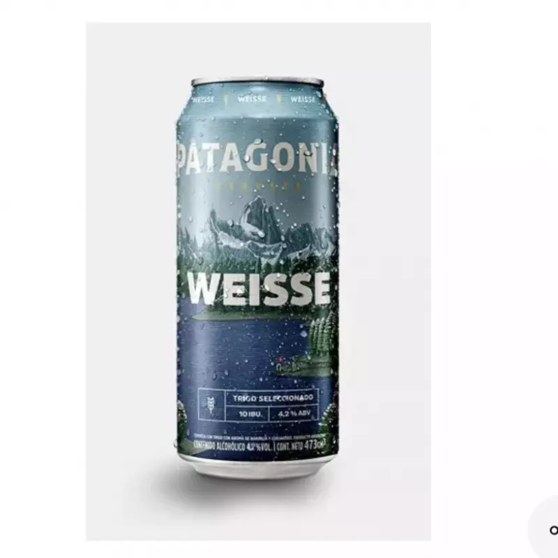 Cerveja Weisse Patagonia Lata 473ml