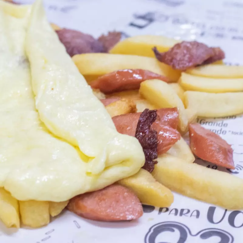 Salchipapas Especial