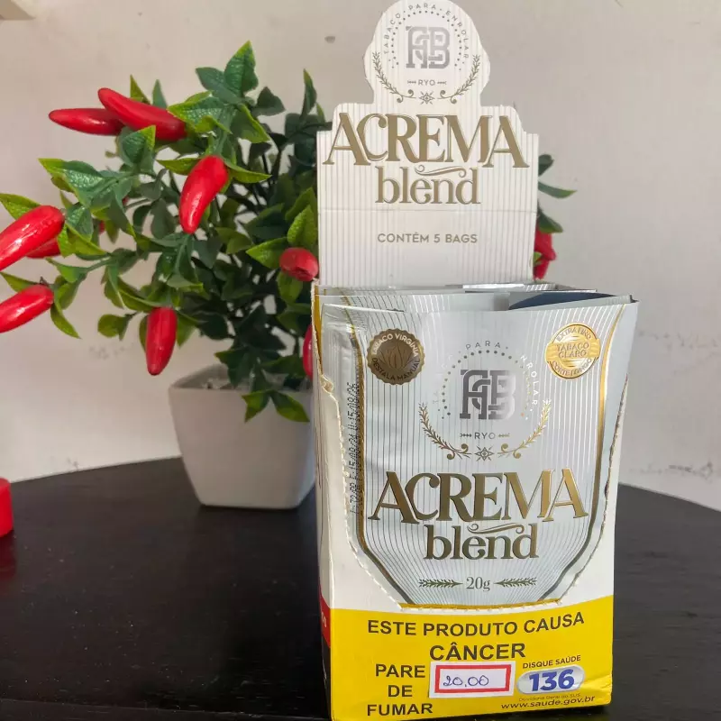 Tabaco Acrema Original Hash 20g