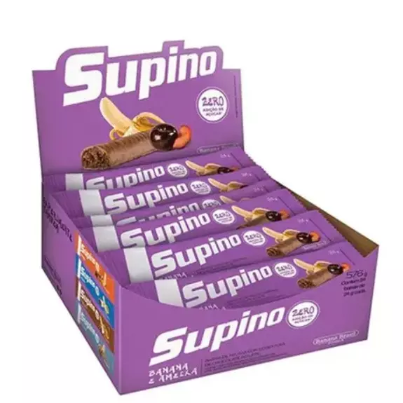 Supino Banana e ameixa