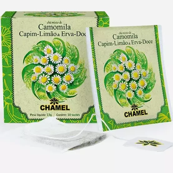 Camomila, Capim Limão e Erva Doce