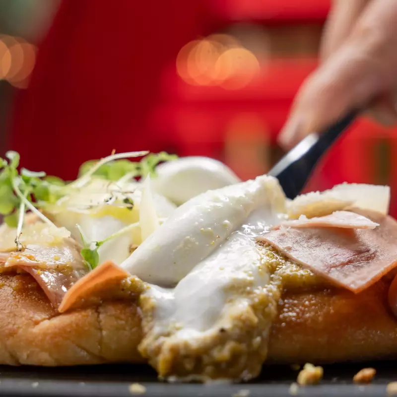 Focaccia Pistacchio