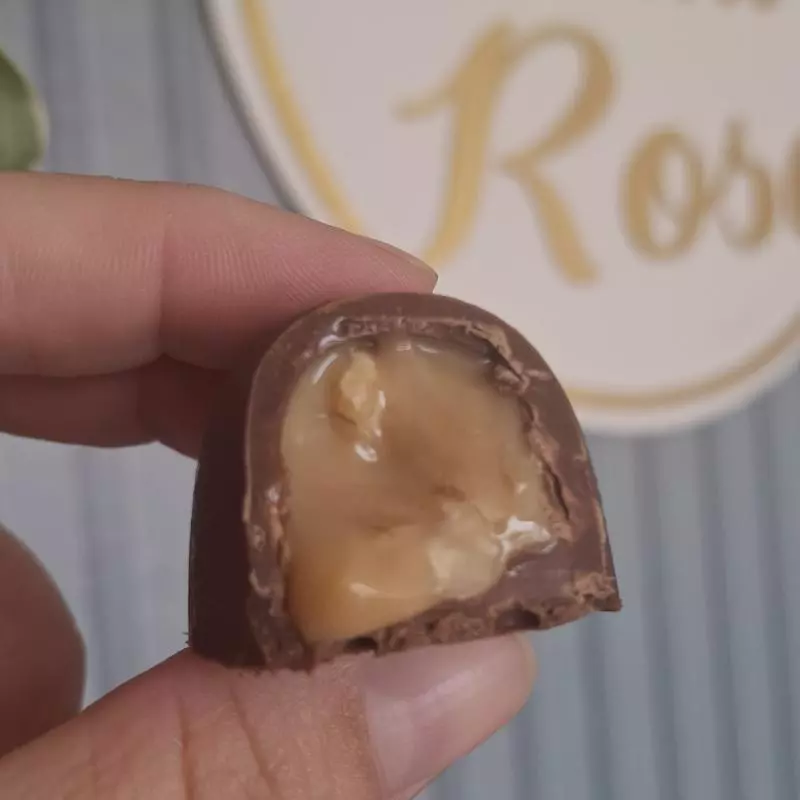 Trufa Doce de Leite com Nozes