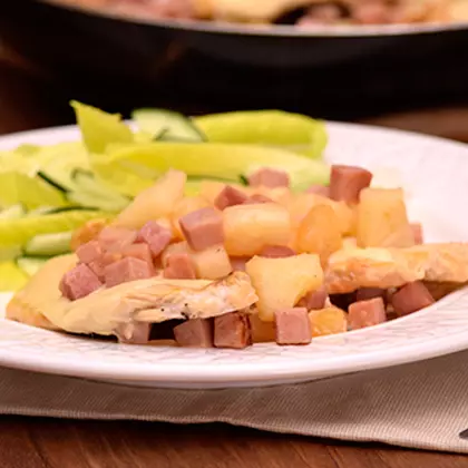 FILETE DE POLLO HAWAIANO