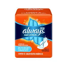 ABSORVENTE ALWAYS COB SECA C/ABAS