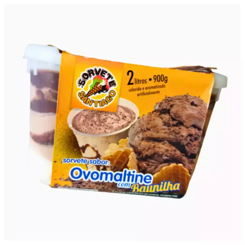 Pote 2 Litros# Ovomaltine c/ Baunilh