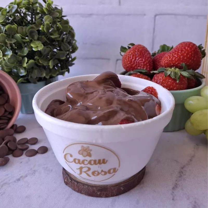Fondue de Chocolate com Frutas