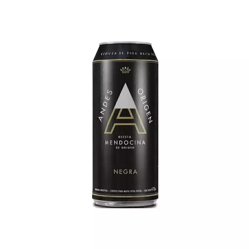 Cerveza Andes Negra 473ml X6