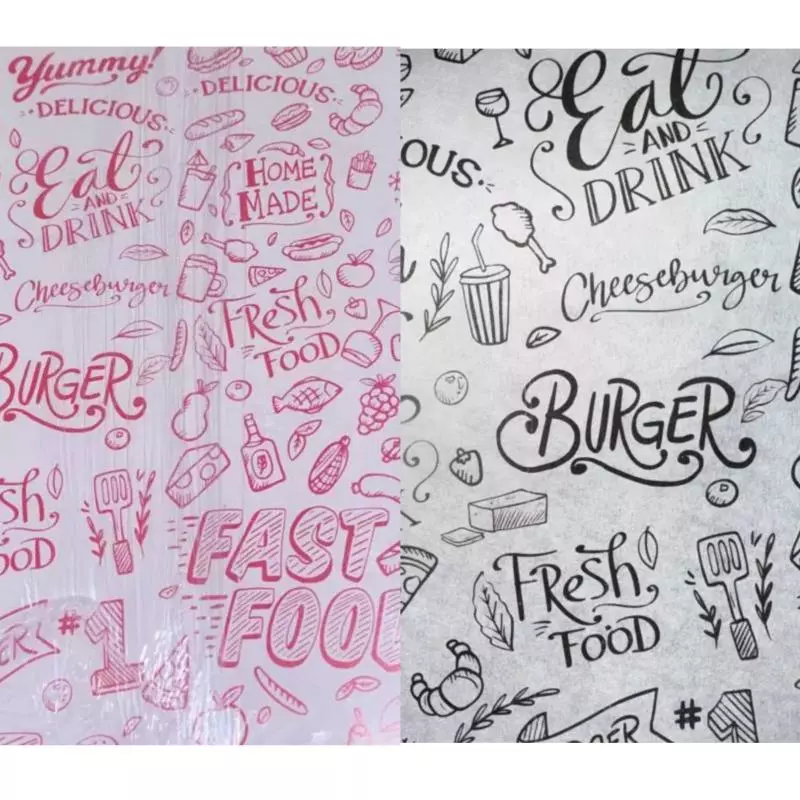 PAPEL SEMIGRASO FAST FOOD