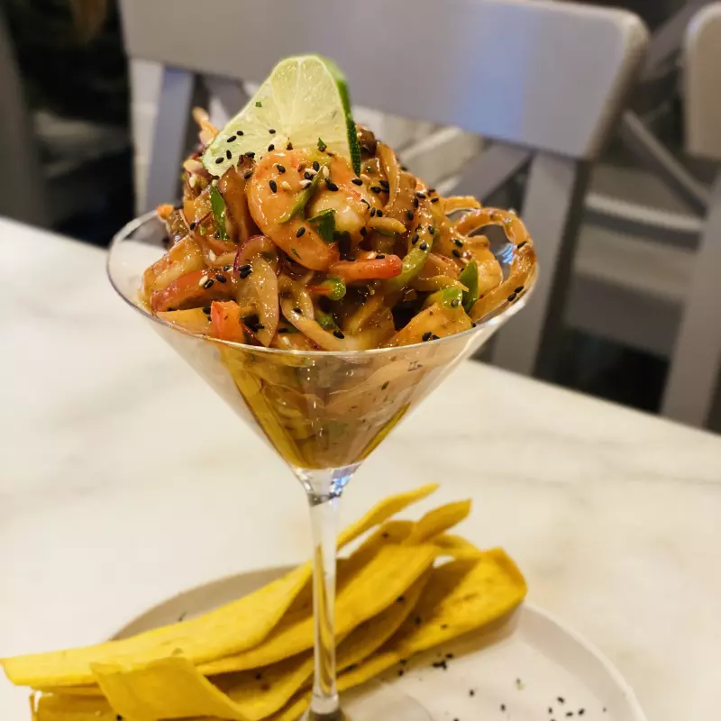 Salpicón de mariscos