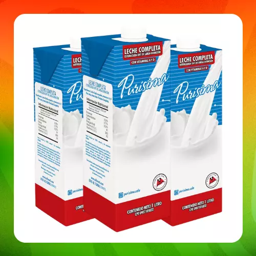 Bulto Purísima Leche Completa 1l