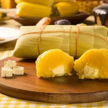 Pamonha Salgada c/ Queijo