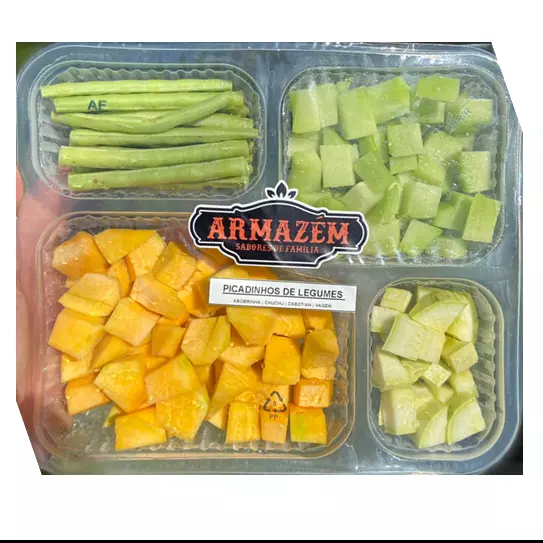 PICADINHOS DE LEGUMES