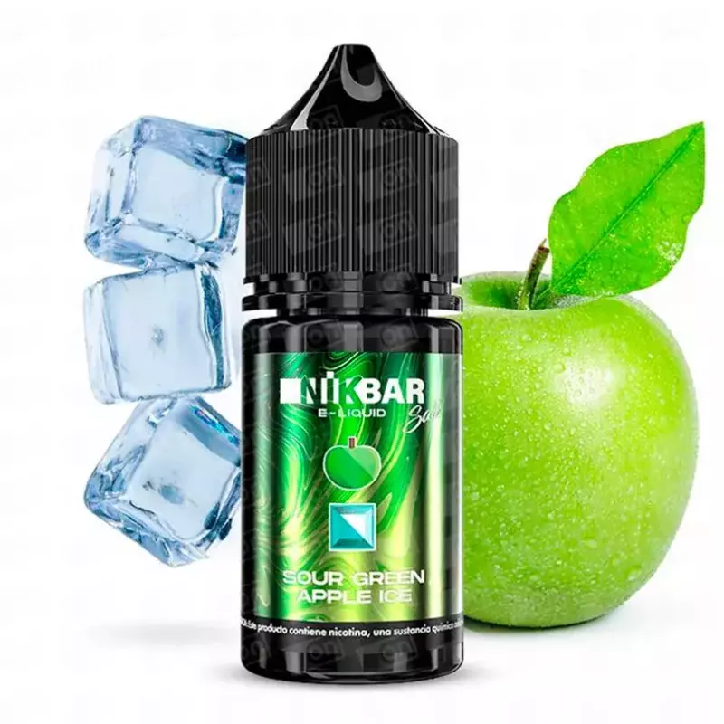 Nikbar Sour Green Apple 35mg 30ml