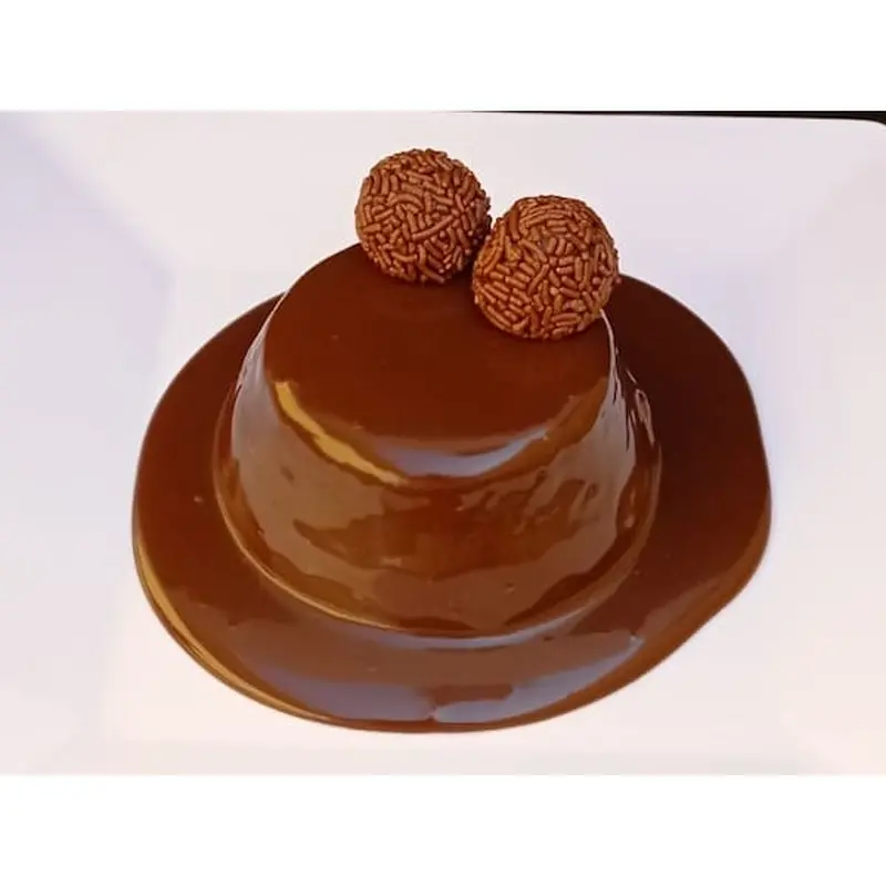 Mini Vulcão de Cenoura