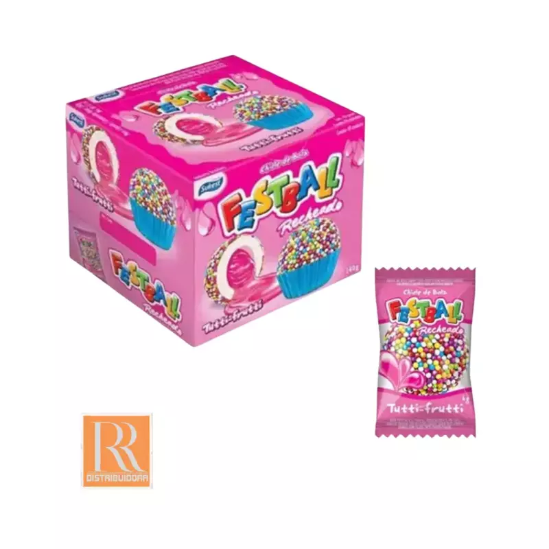 Chicle Festball Rech Tutti Frutti