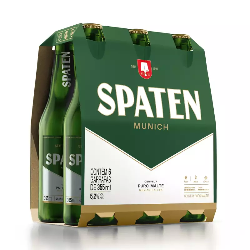 Cerv. Spaten  LongNeck 6x330ml