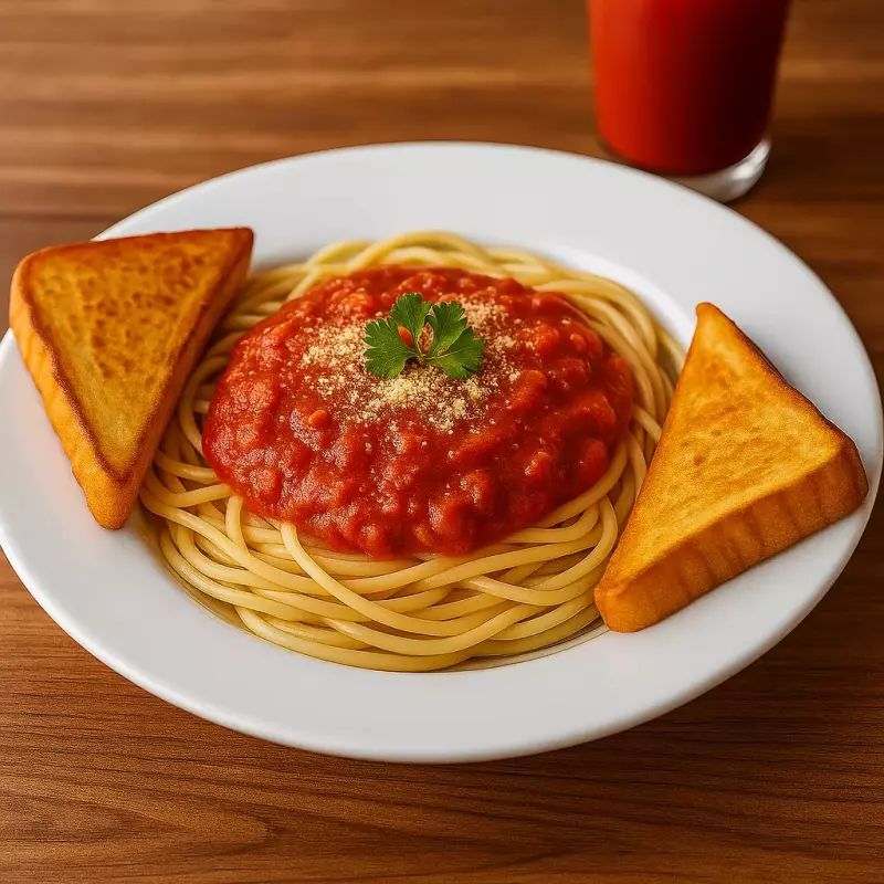 Espagueti napolitano ⏱️ 45 min