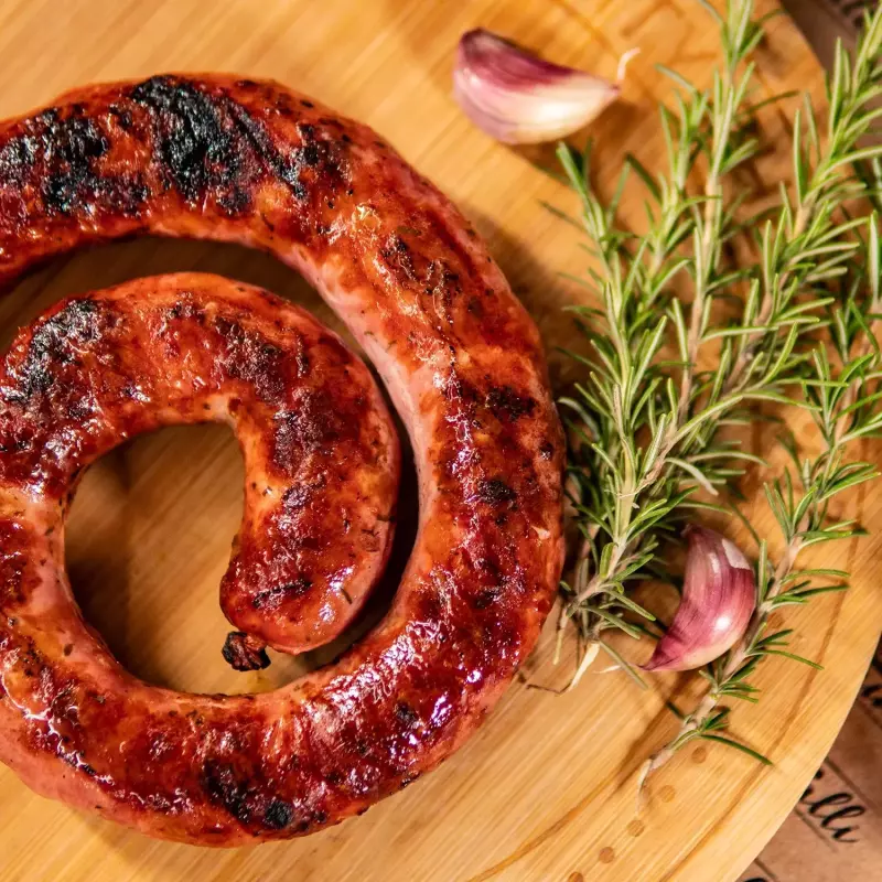 LINGUIÇA C/ ALHO