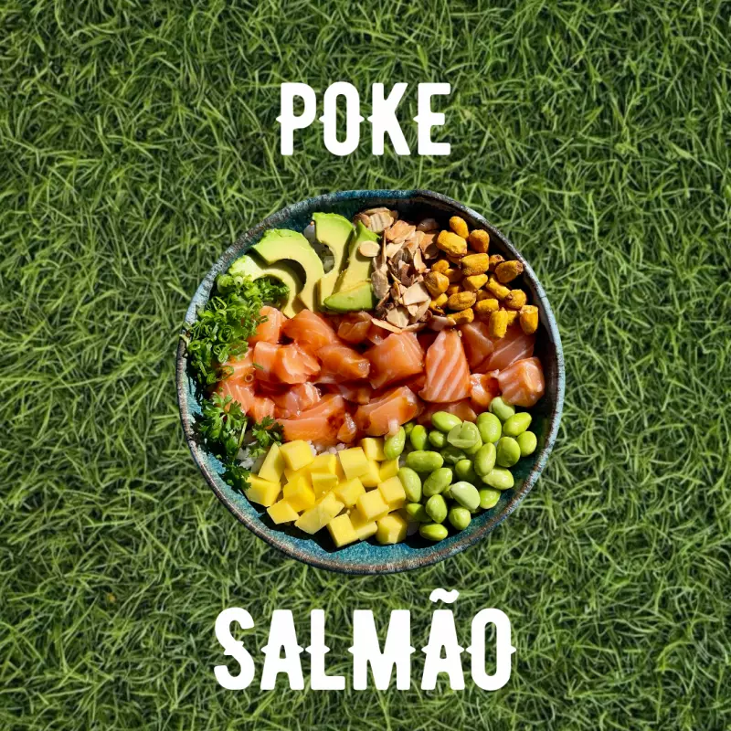 poke salmão