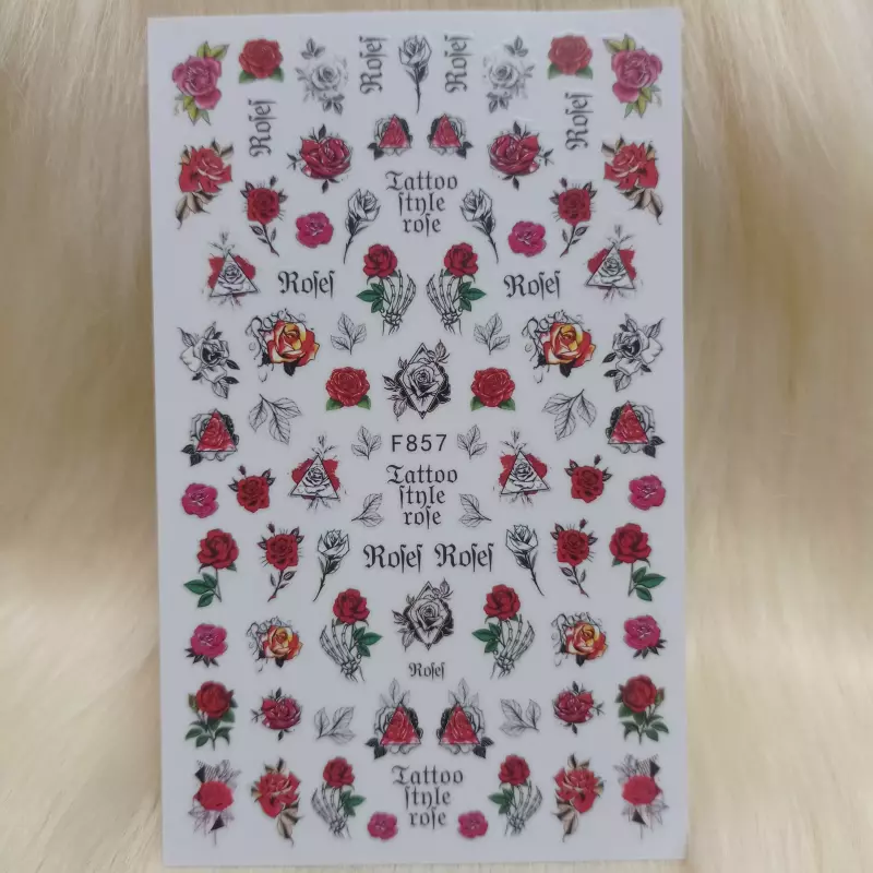 Calcomanía 3D (F857)