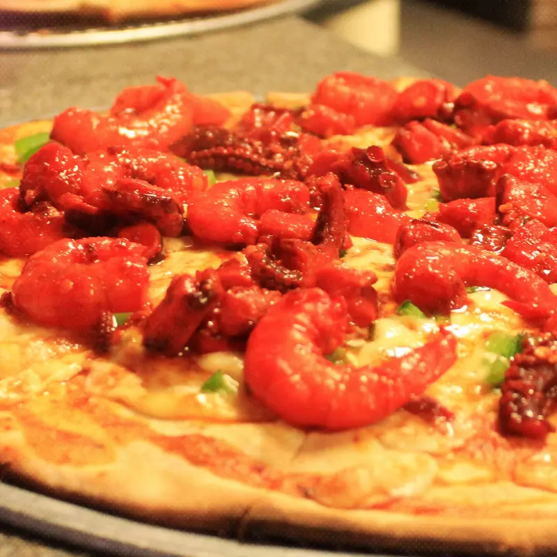 PIZZA CAMARÓN ENDIABLADO