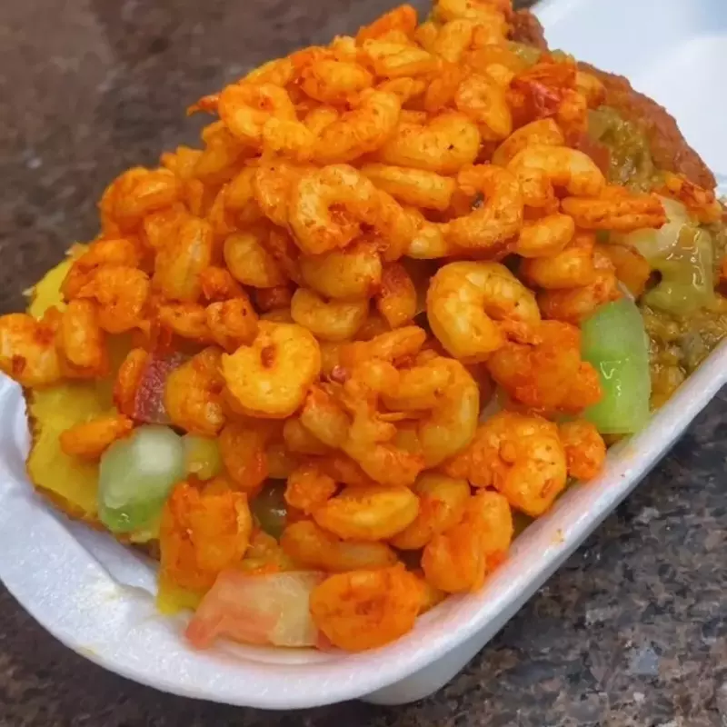 Acarajé tradicional Filé de camarão