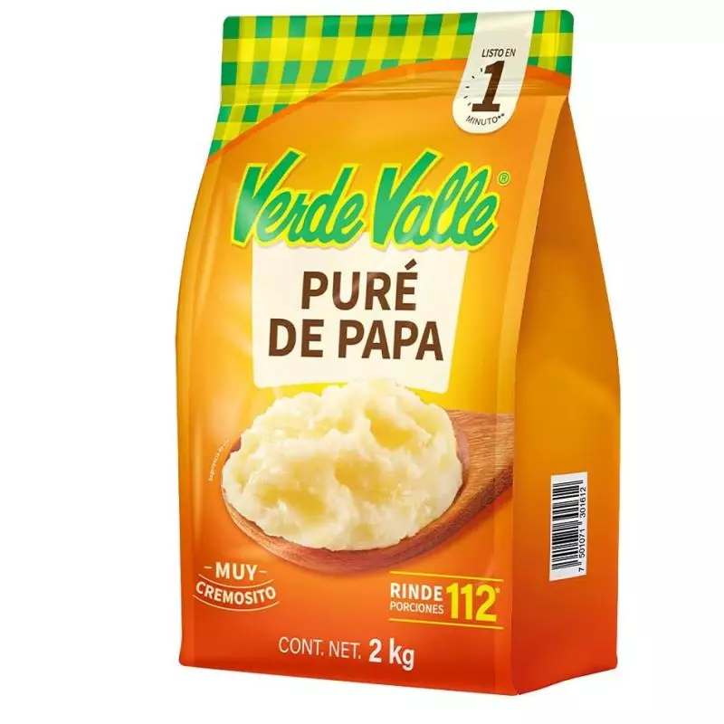 PURE DE PAPA VALLE VERDE 2KG
