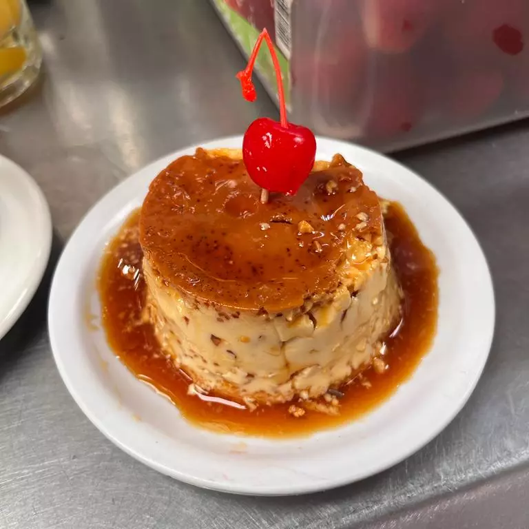 Flan Napolitano