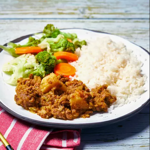 Bobó de legumes e shitake