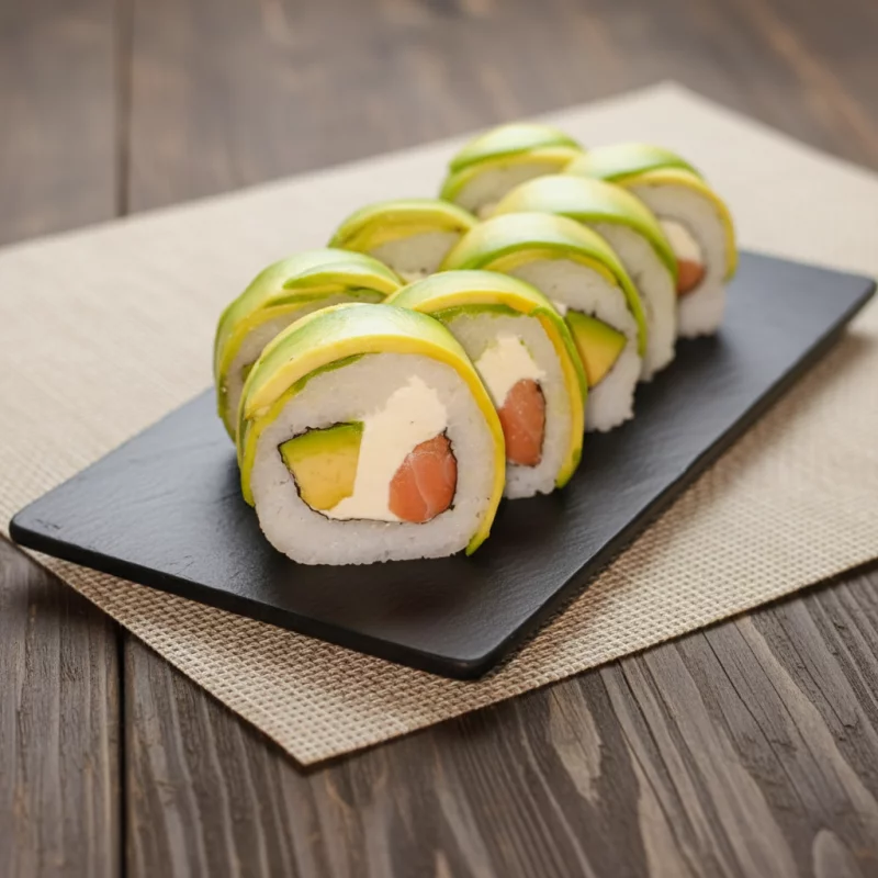 AVOCADOS KANSHA ROLLS (Salmon)