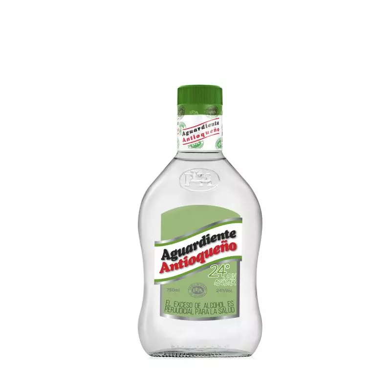 AGUARDIENTE ANTIOQUEÑO VERDE 750 ML