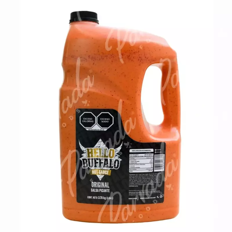Galón Hello Bufalo Hot Sauce 3.75 Kg