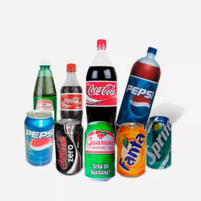 Refrigerantes e Água