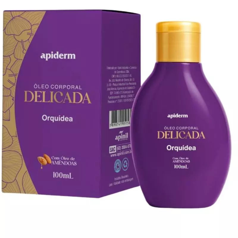 Óleo corporal delicada