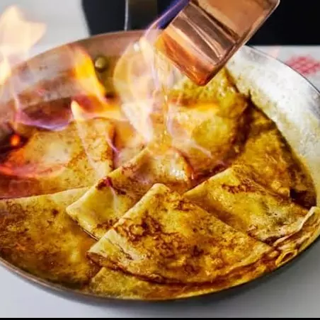 crepas suzzet flameada