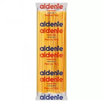 Macarrão aldente 750g