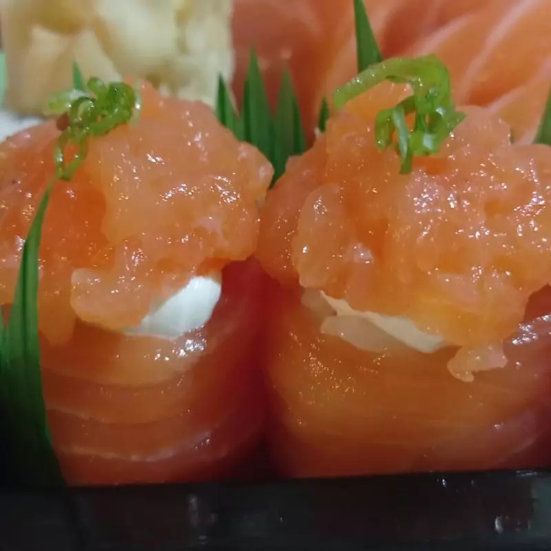Gunkan de salmão 2 unidades
