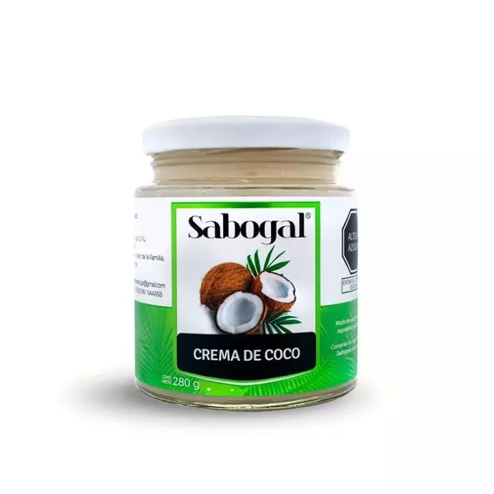 CREMA DE COCO SABOGAL 280 gr