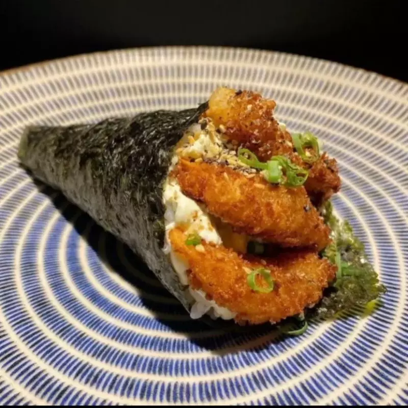 Temaki Natural Salmão Empanado