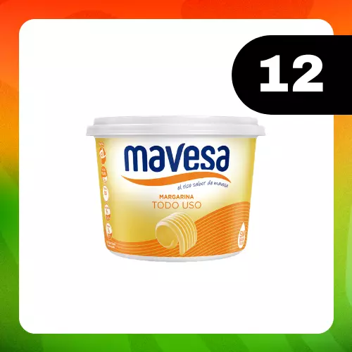 Medio Bulto Mavesa Margarina 250g