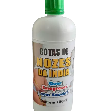 GOTAS NOZES DA ÍNDIA