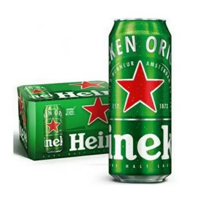 5 Cx Heineken Latão 473ml